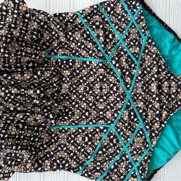 Bond-Eye Brown and Teal Swimsuit Size US 10 - Picture 5 of 11